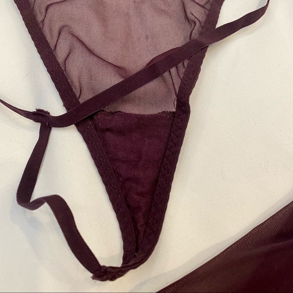 Sexy Lace Babydoll Lingerie with Thong *never worn* - Picture 4 of 6